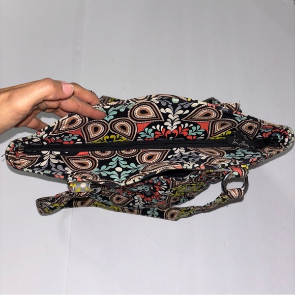 Vera Bradley Iconic Glenna Satchel Shoulder Bag Retired Sierra Pattern - Picture 3 of 15